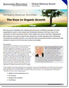 revenue shortfalls