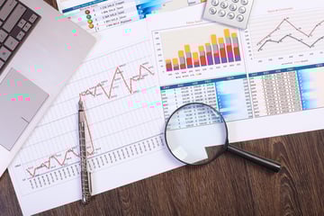 Image of a businessman workplace with papers-1